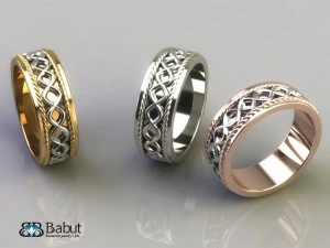 engagement ring 3D Model