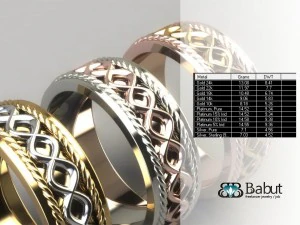 engagement ring 3D Model