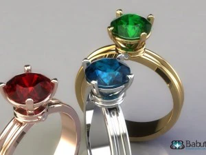 ladies ring 3D Model