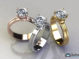 ladies ring 3D Model