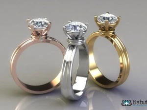 ladies ring 3D Model