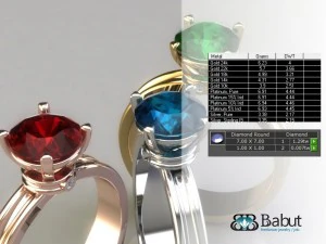 ladies ring 3D Model