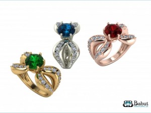 ladies ring Modèle 3D