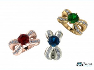 ladies ring Modèle 3D