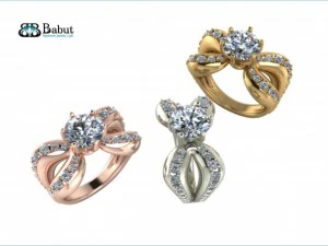 ladies ring 3D Model