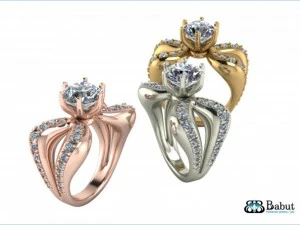 ladies ring 3D Model