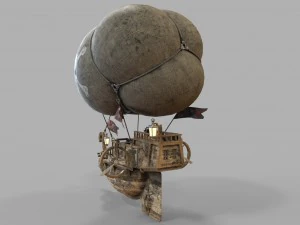 airship 3D Model
