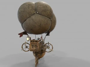 airship 3D Model