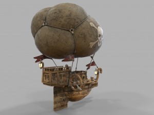 airship Modèle 3D