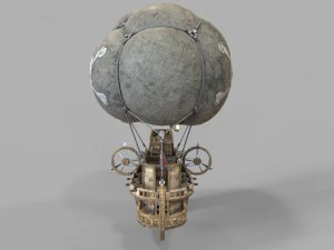 airship 3D Model