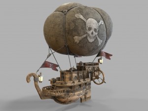 airship Modèle 3D