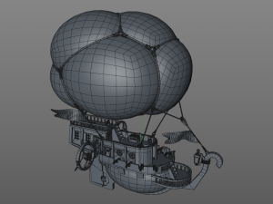 airship Modèle 3D