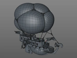 airship 3D Model