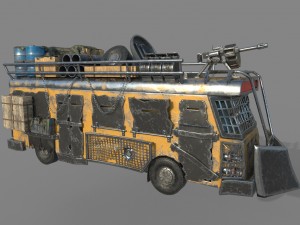 apocalypse bus 3D Models