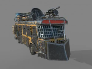 apocalypse bus 3D Model