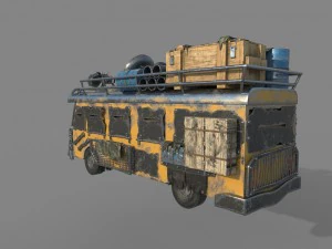 apocalypse bus 3D Model