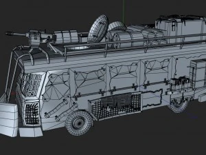 apocalypse bus 3D Model