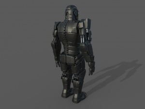 robot soldier Modèle 3D