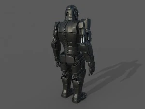 robot soldier 3D Model