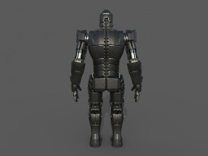 robot soldier Modèle 3D
