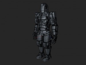 robot soldier Modèle 3D