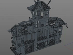 lego ninja refuge 3D Model