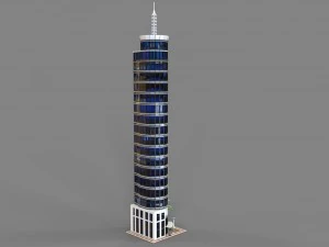 lego hotel 3D Model