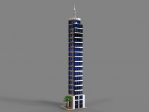 lego hotel 3D मॉडल
