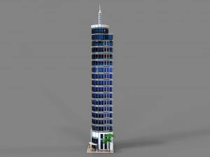 lego hotel 3D Model