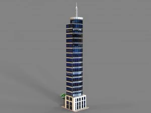 lego hotel 3D Model