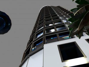 lego hotel 3D Model