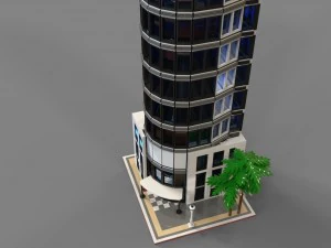 lego hotel 3D Model