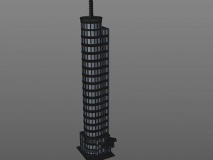 lego hotel 3D मॉडल