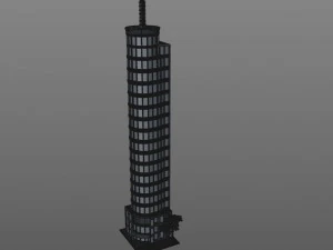 lego hotel 3D Model