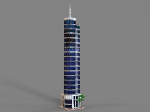 lego hotel 3D मॉडल