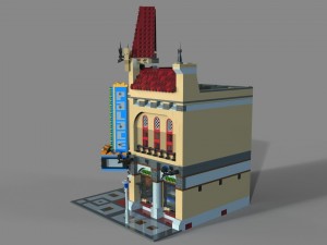 lego cinema 3D Model