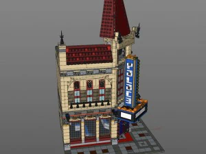 lego cinema 3D Model