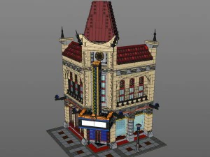 lego cinema 3D Model