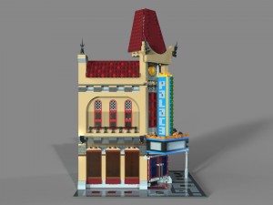 lego cinema 3D Model