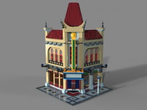 lego cinema Modèle 3D