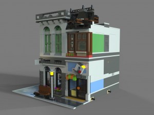 lego bank 3D 모델