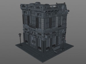 lego bank 3D 모델