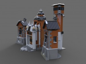 lego house estate 3D 모델