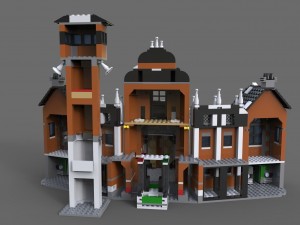 lego house estate 3D 모델