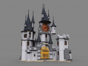 lego fantastic castle Modèle 3D