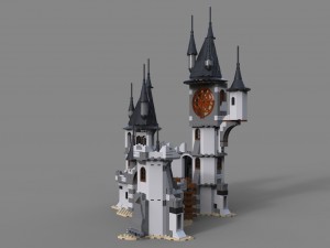 lego fantastic castle Modèle 3D