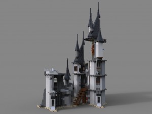 lego fantastic castle Modèle 3D