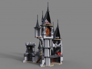 lego fantastic castle Modèle 3D