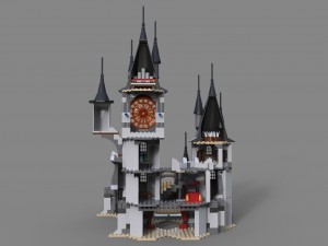 lego fantastic castle Modèle 3D