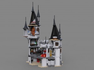 lego fantastic castle Modèle 3D